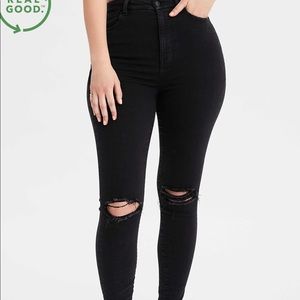 AE curvy high rise jeggings